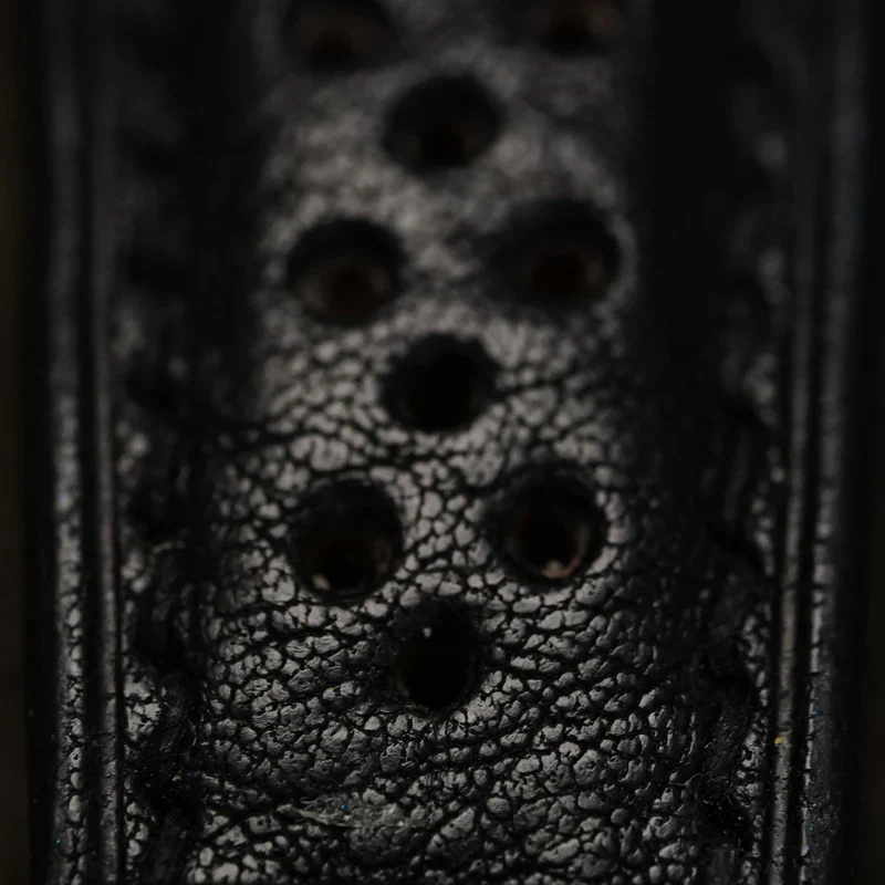 Céad Black Leather Strap